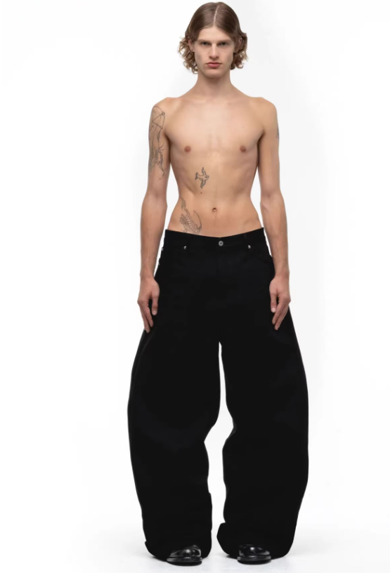 No Faith Studios Button Fly Denim