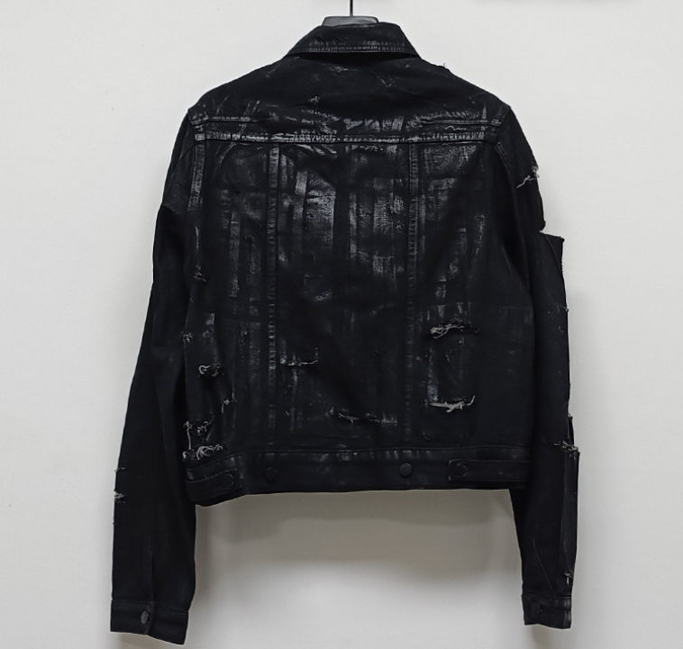 Dior Hedi Waxed Denim Jacket
