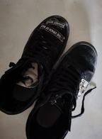 ERD x Vans Hi Top Canvas Sneakers