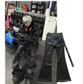 Budget Rick Owens Waxed Flared Denim