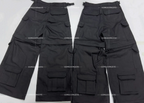 Vetements Black Cargo Denim Pants