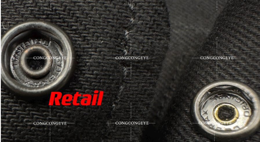 Vetements Black Cargo Denim Pants