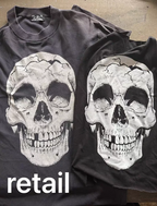 Hysterics Glamour Skull Tshirt