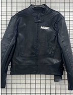 Vetements Polizei Leather Jacket