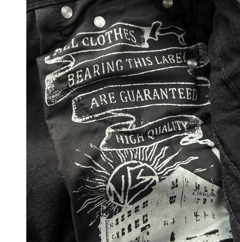 NoFaithStudios Black Denim
