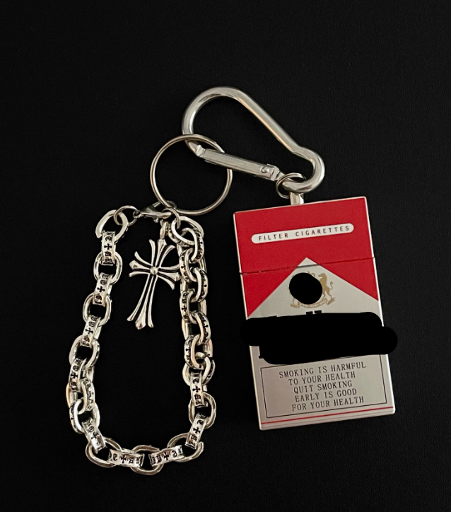 Cigarette Box Keychain
