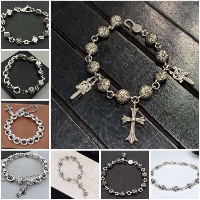 Chrome Hearts Thin Bracelet