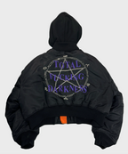 Vetements Total Fucking Darkness CROPPED Bomber Jacket