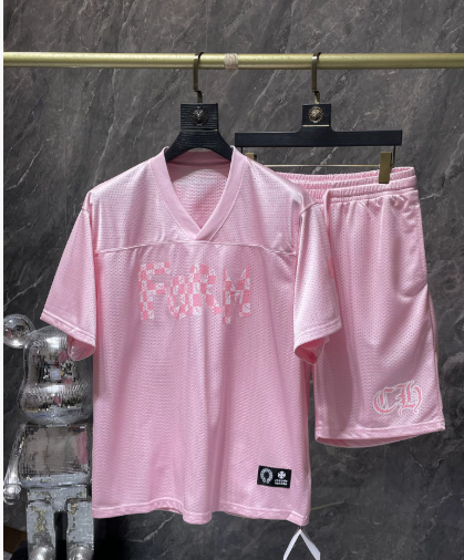 Chrome Hearts Short Sleeve Jersey and Shorts