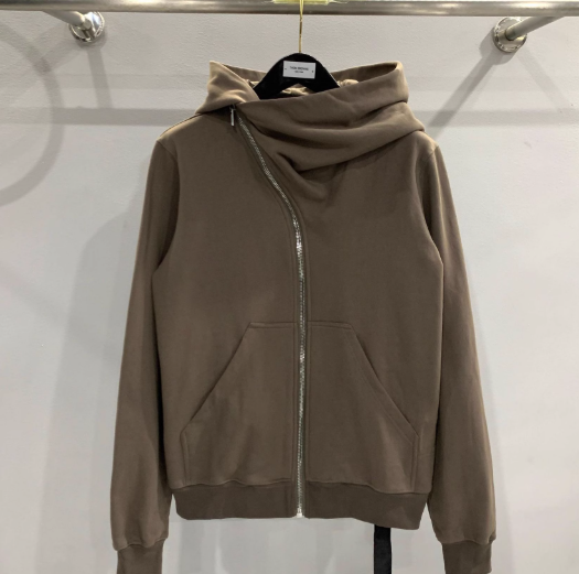 Rick Owens Drkshdw Black Mountain ZipUp Hoodie