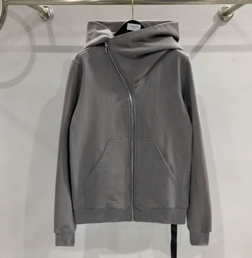Rick Owens Drkshdw Black Mountain ZipUp Hoodie