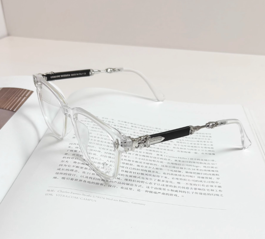 Chrome Hearts Dagger with Side Frame Cross Glasses