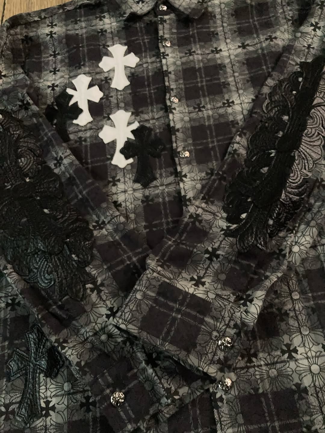 Chrome Hearts Flannel Shirt