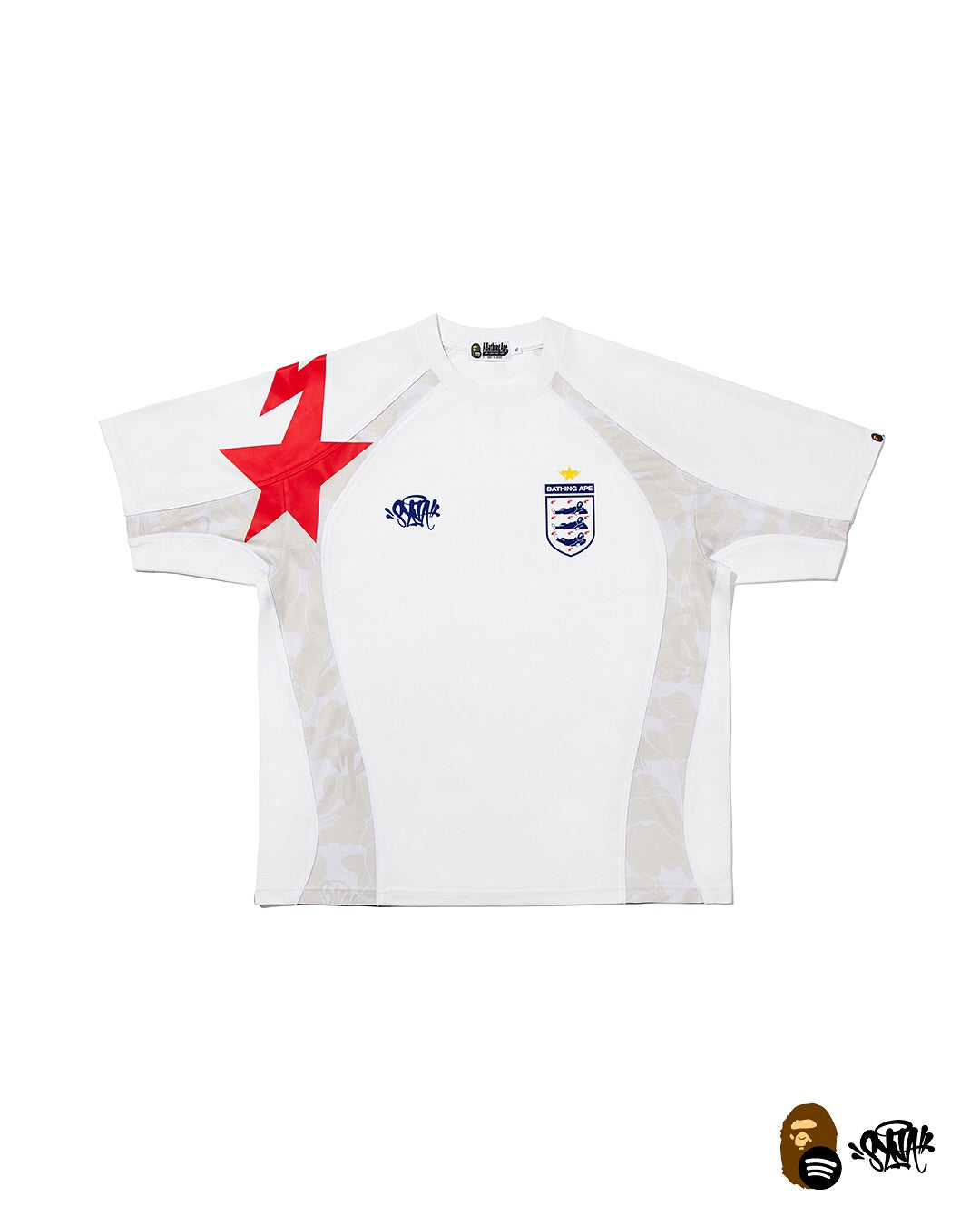 Syna x Bape Spotify Jersey Tshirt
