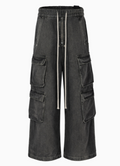 Rick Owens Bela Denim Cargo Charcoal